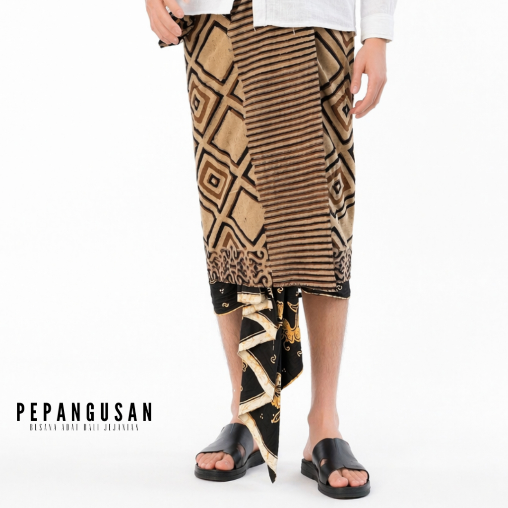 Pepangusan Bali - Saput Indigo Premium | Saput Indigo Busana Adat Bali Pria
