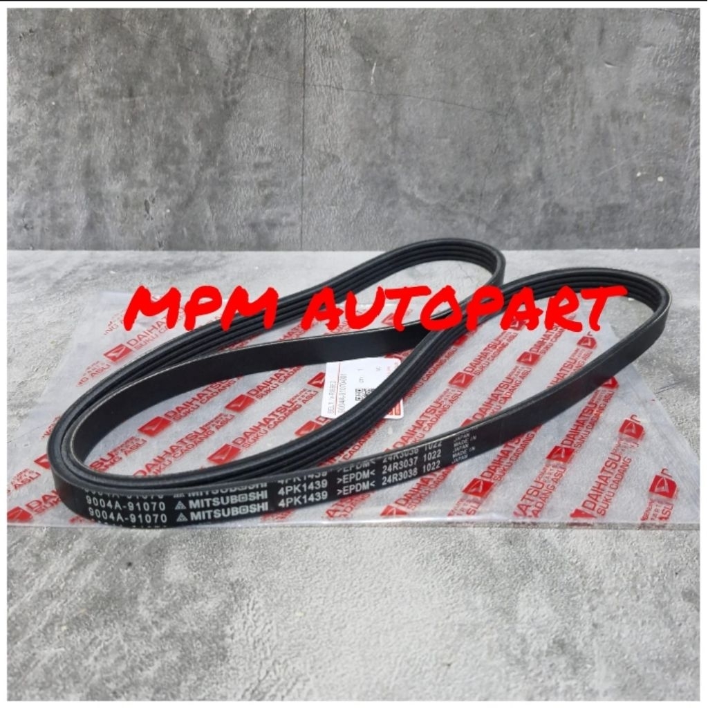 tali kipas van fan belt 4pk 1439 new granmax gran max grandmax grand max 2022 4pk 1439 9004A-91070