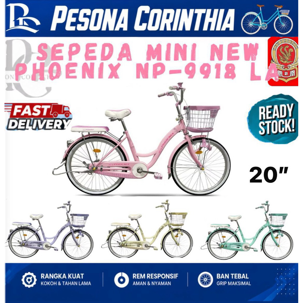 Sepeda Mini CTB 20” New Phoenix 9918LA