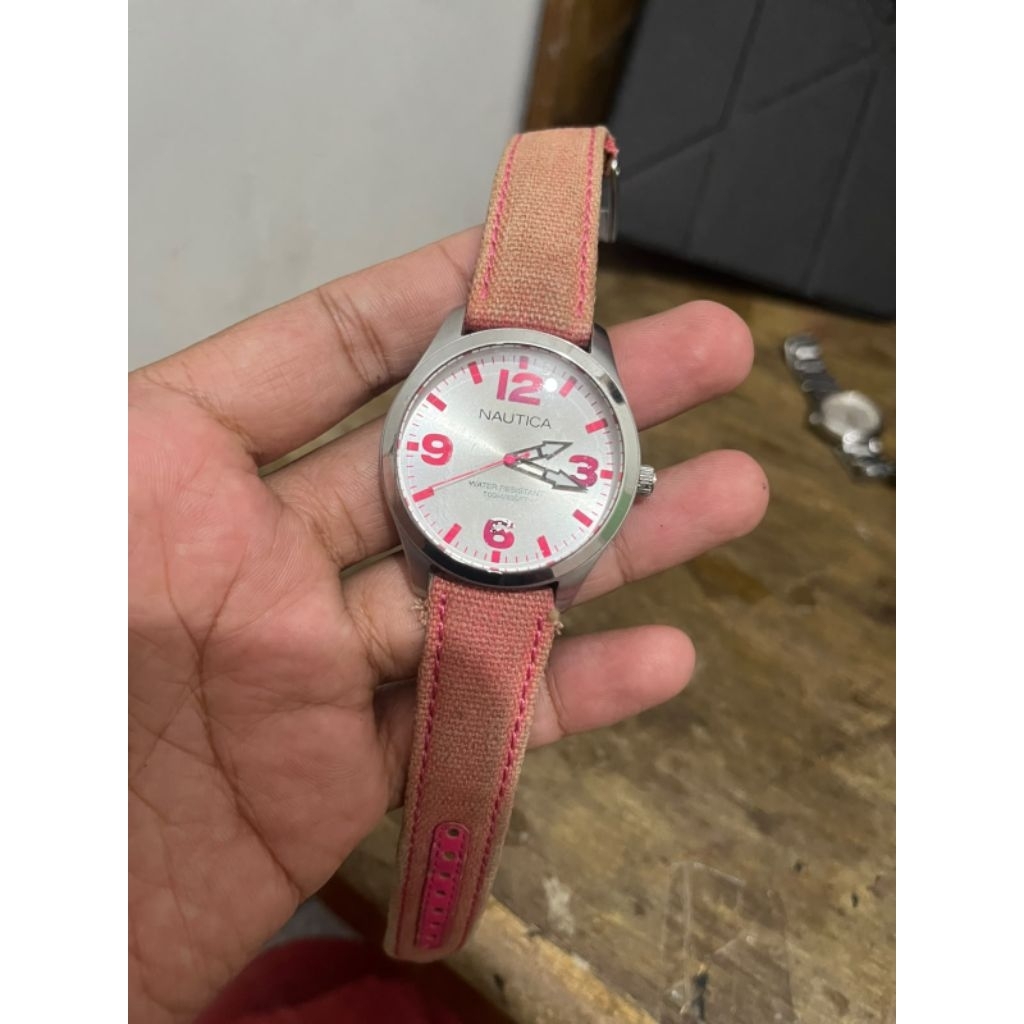 jam tangan nautica second ori