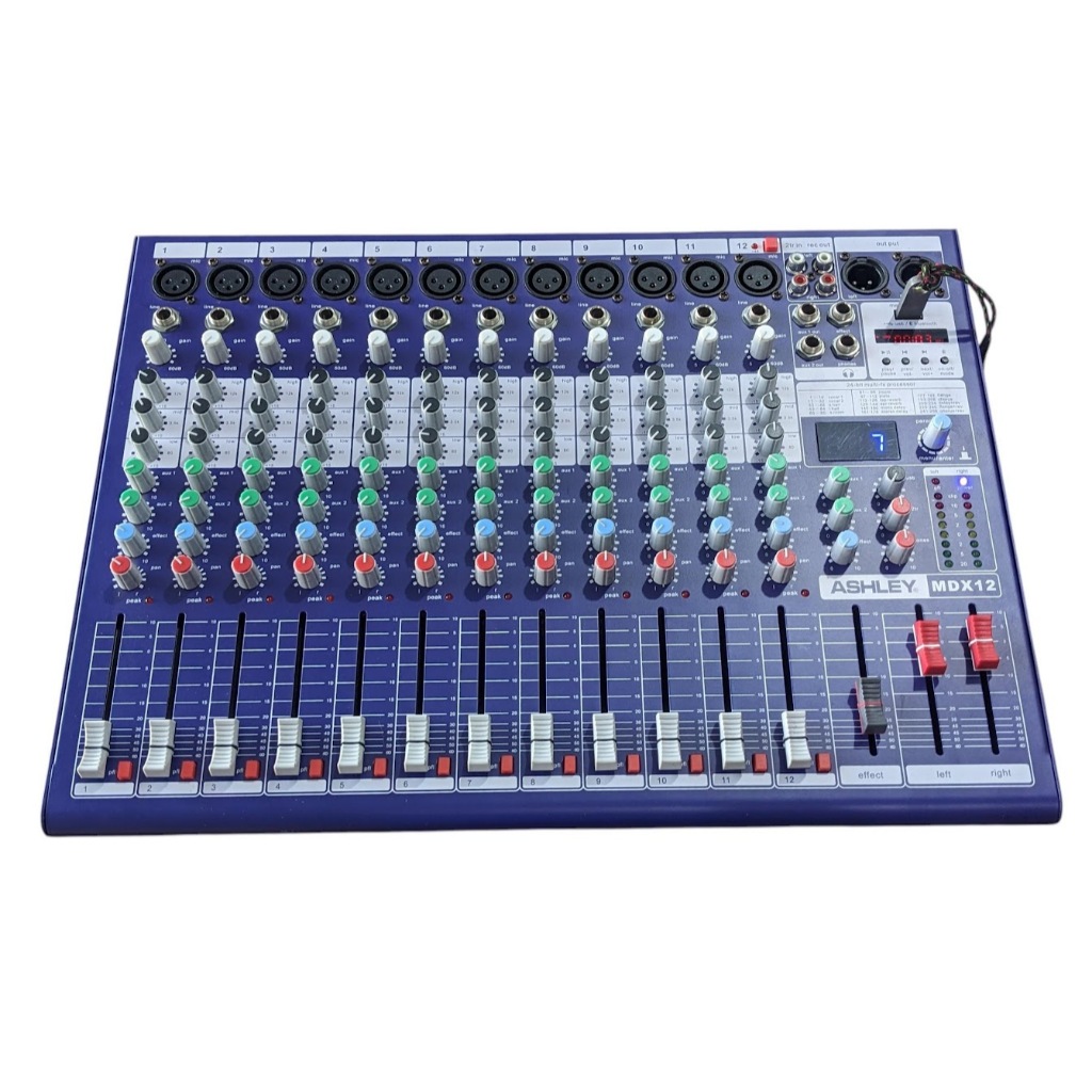 Mixer Ashley MDX 12CHANEL Mixer Ashley 12 Chanel model lama (UNGU)