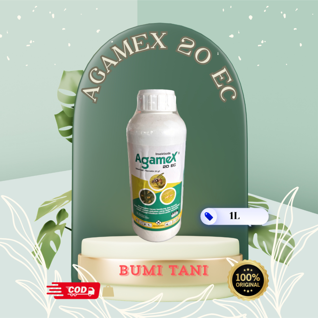 AGAMEX 1 liter / 20 EC /  Abamektin 20 g/l / Insektisida / Obar Thrips