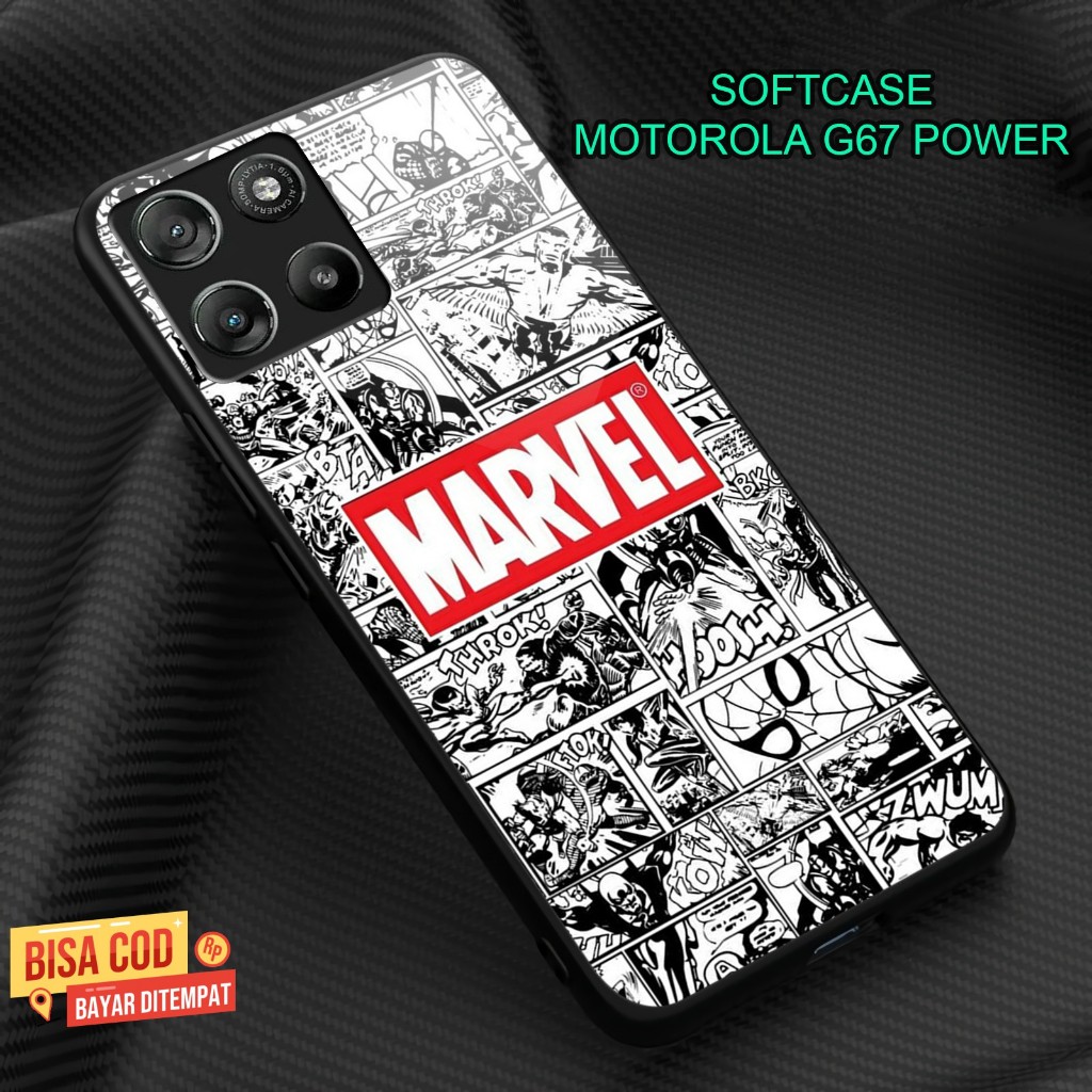 [CC256] Softcase Kilau MOTOROLA G67 5G | MOTOROLA G67 5G |  Casing MOTOROLA G67 5G Case Glass kaca t