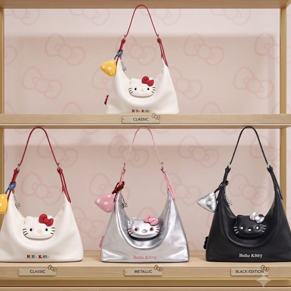 TOU TOU - shoulderbag SMALL size hello kitty cheese TAS509