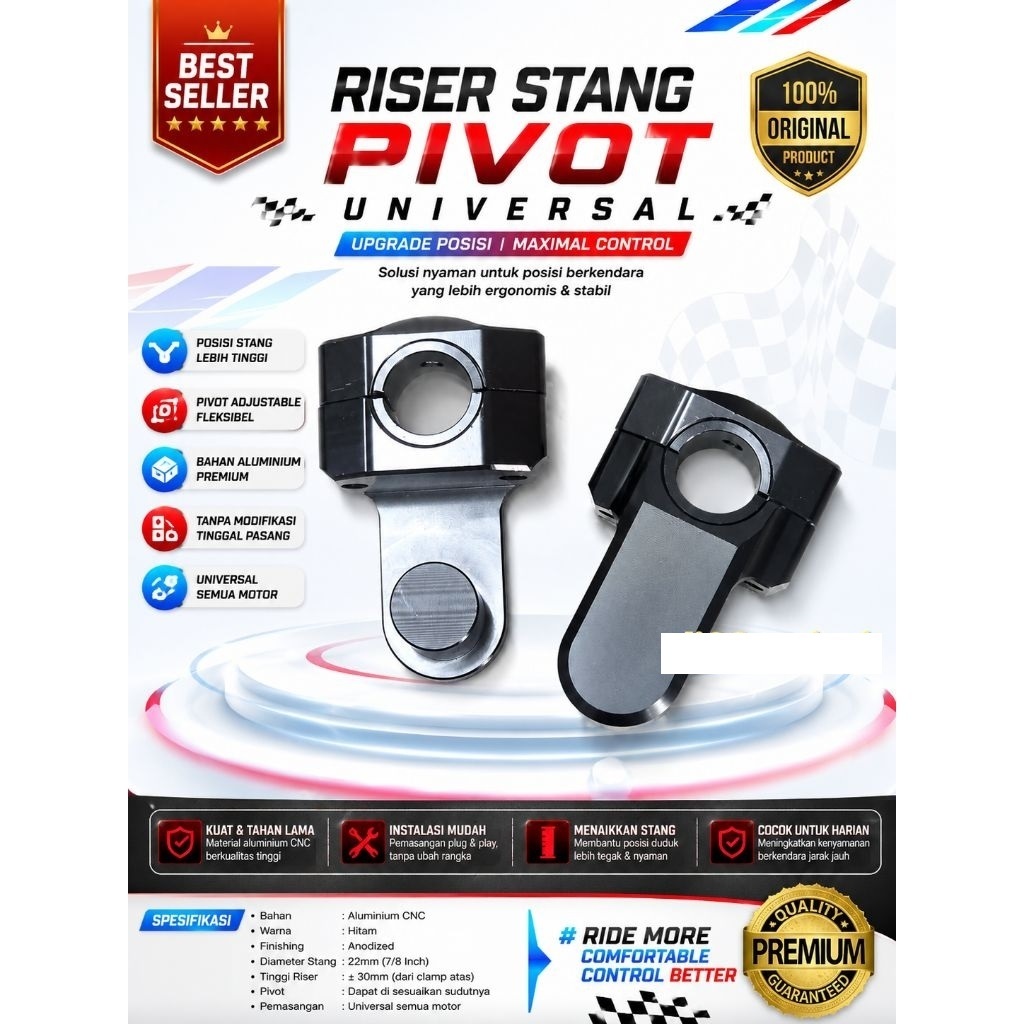 Riser stang xsr155 peninggi stang xsr 155 yamaha black series