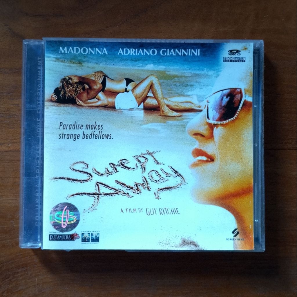 VCD Original Swept Away (Madonna)