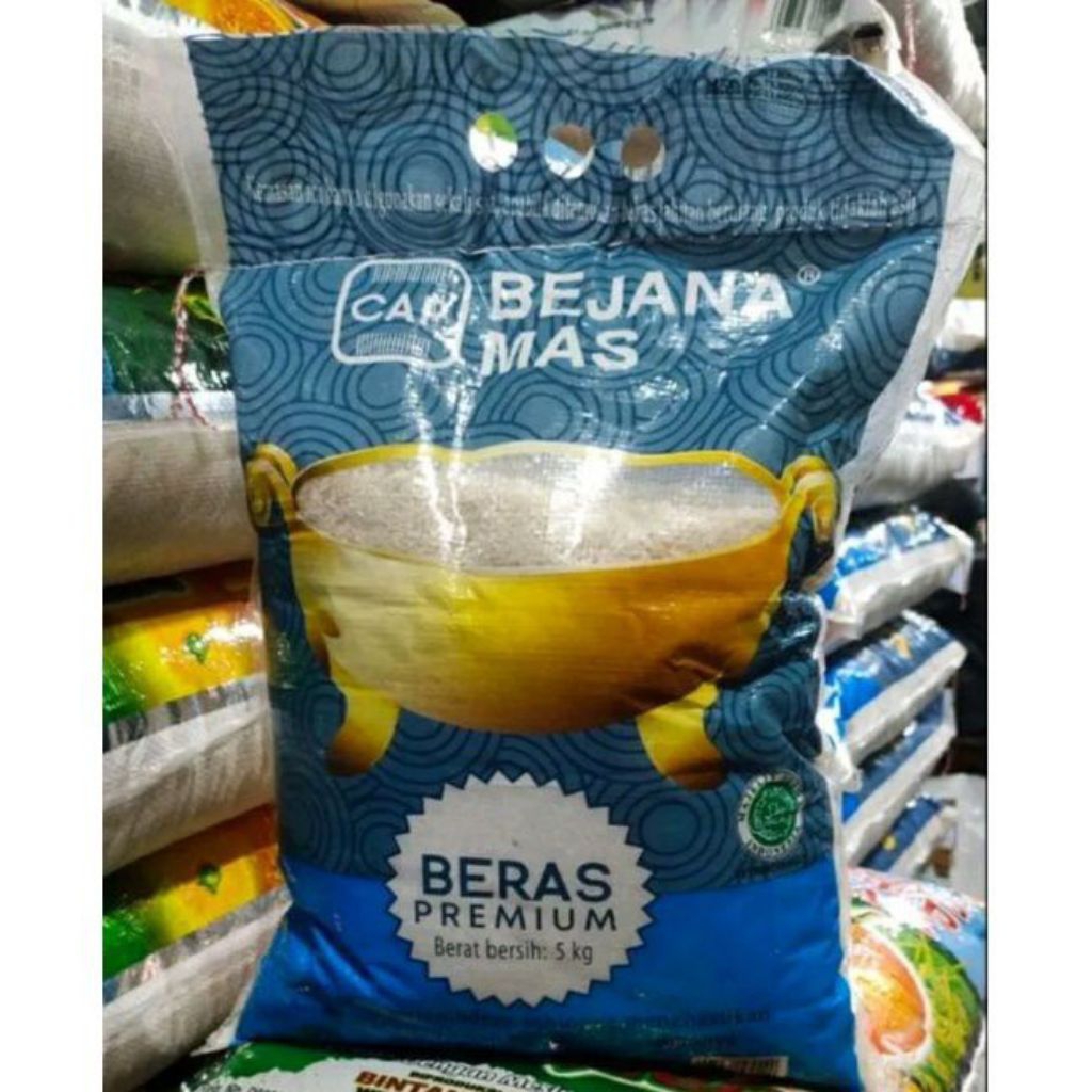 Beras Bejana Mas Berat 5kg/sak