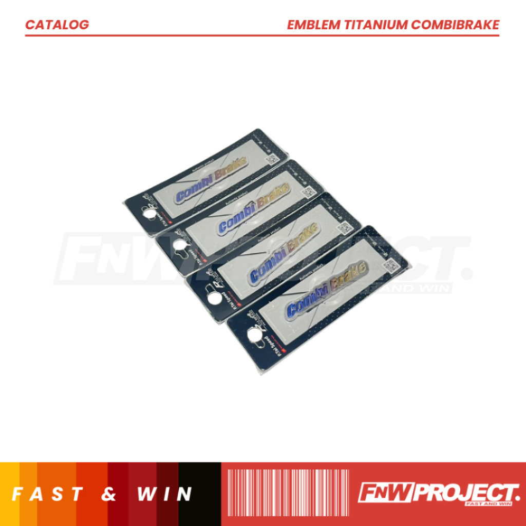 EMBLEM COMBI BRAKE TITANIUM