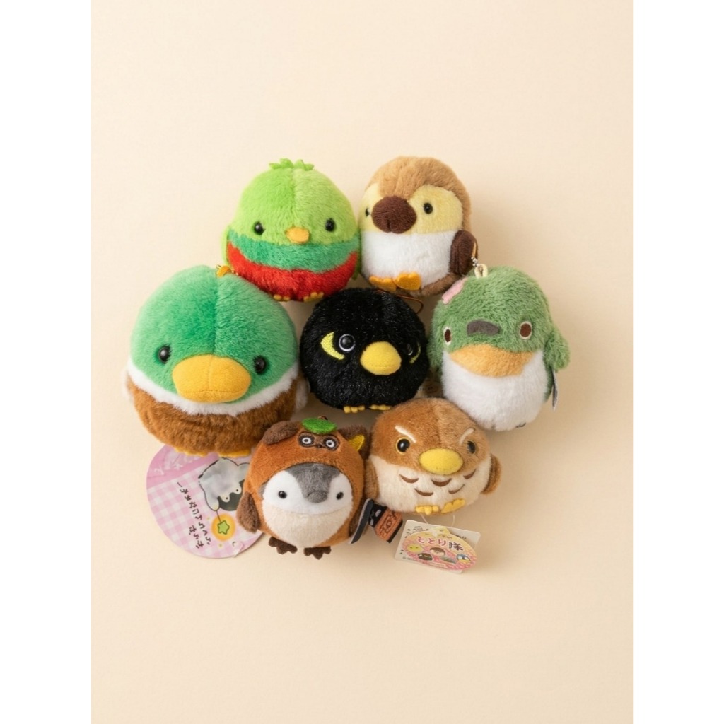 ORI Gantungan Kunci Kopencan & Burung Amuse || Bird Amufun Keychain