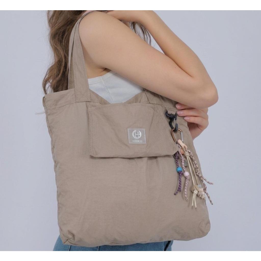 Tote Bag Wanita Nylon Crincle Tote Bag Daily