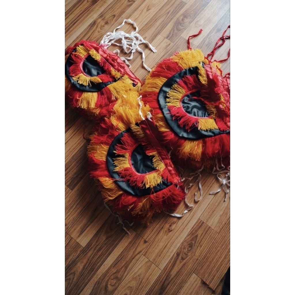 Embong Reog Ponorogo Klasik Rumbai Mekar Sempurna - Perlengkapan Tari Jathilan