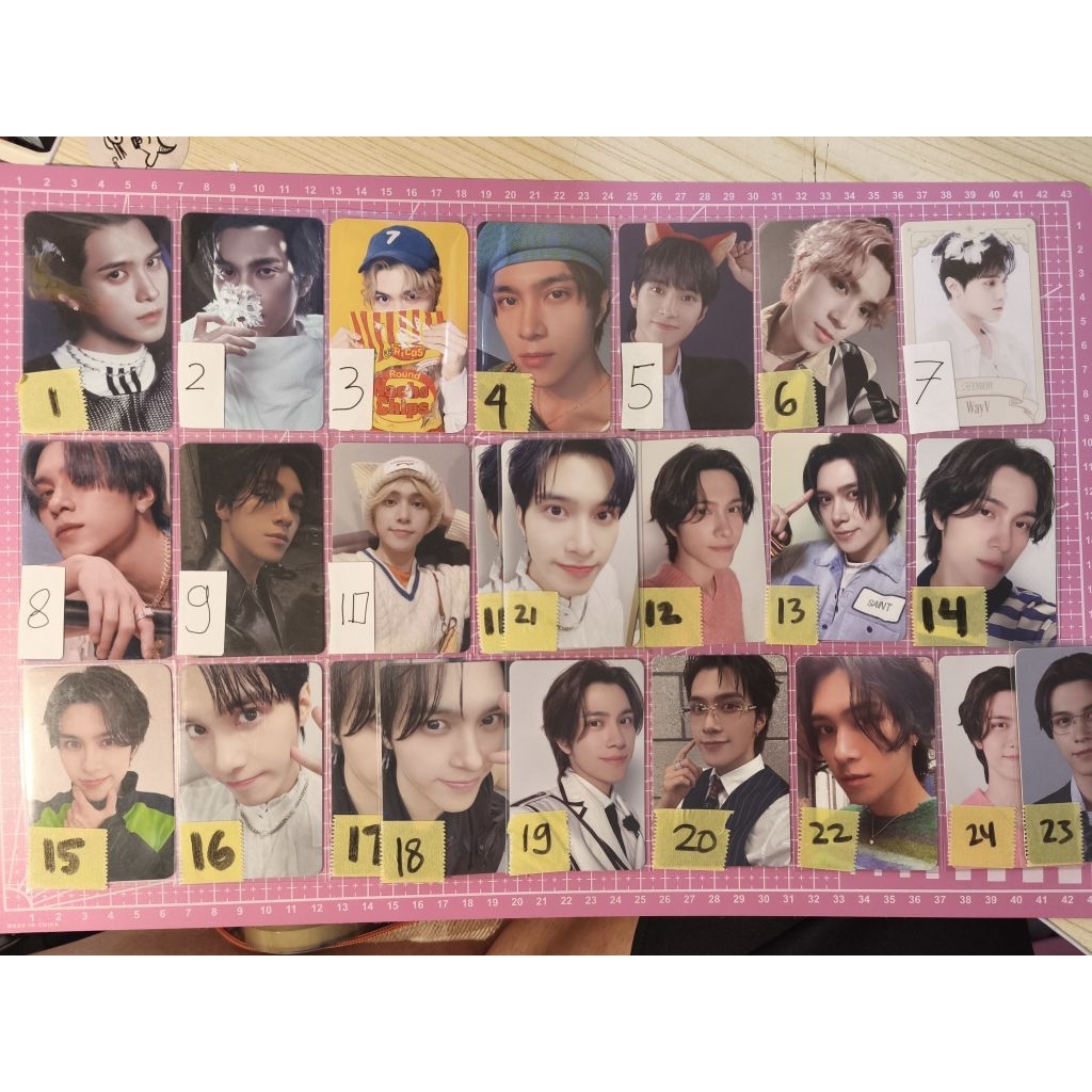 HENDERY WAYV PHOTOCARD