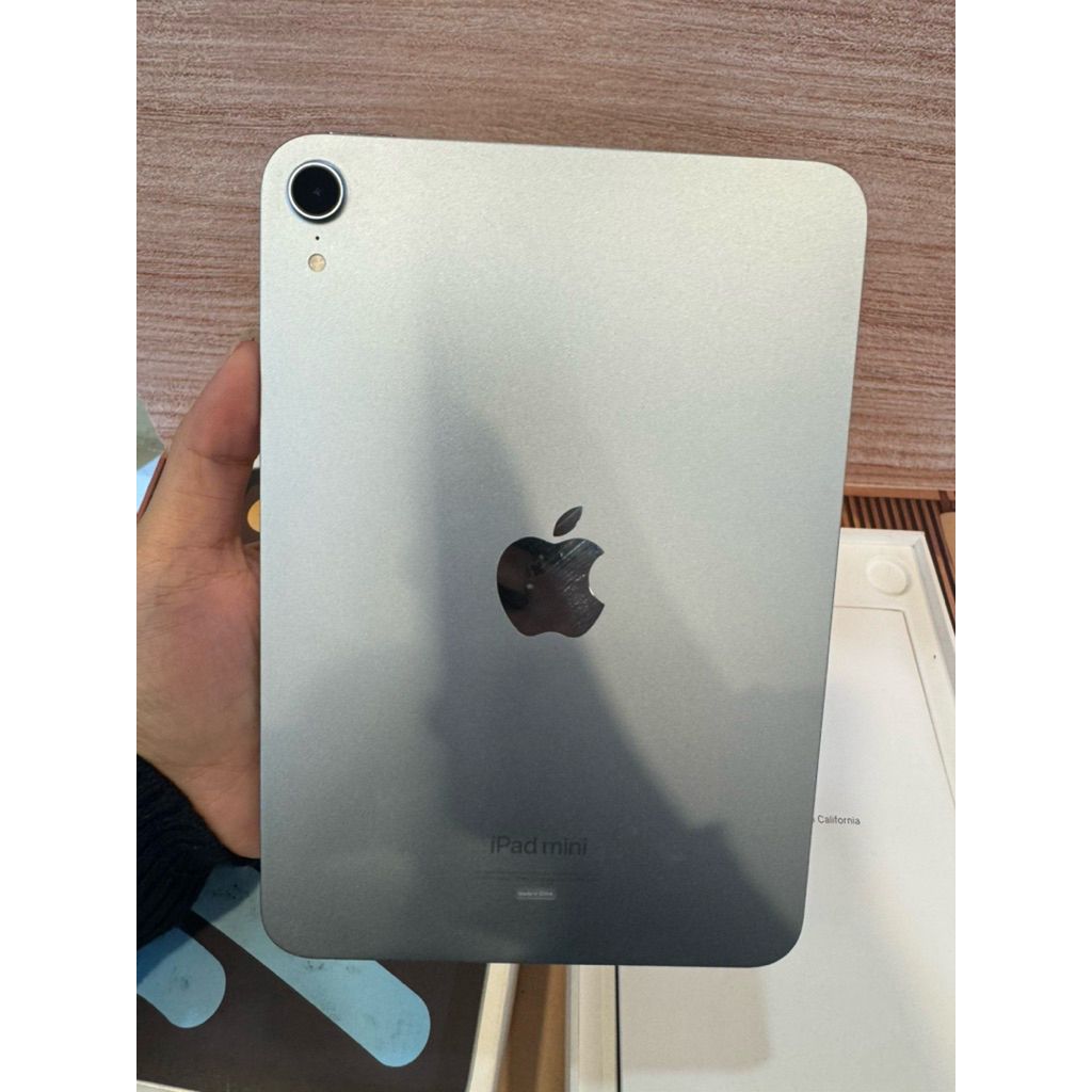 iPad Mini 7 128GB Blue Garansi Resmi 12/07/26 bH 96% lengkap