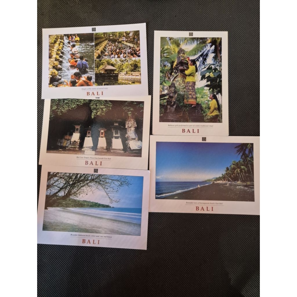 5 kartu Pos bali/bali postcard