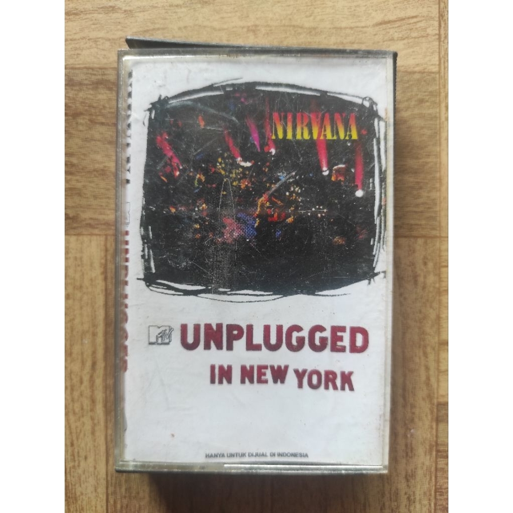 kaset pita NIRVANA "unplugged"(bootleg)