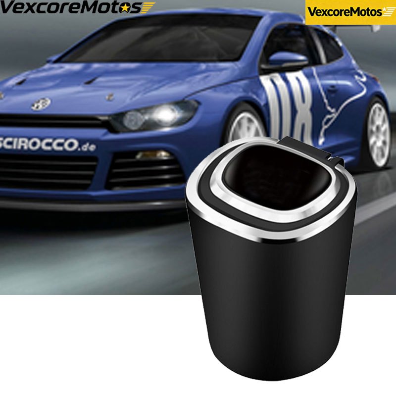 VEXCORE COD Asbak Mobil Portable Led Multi Fungsi Premium Aesthetic Tanpa Asap Storage Mini Asbak Ga