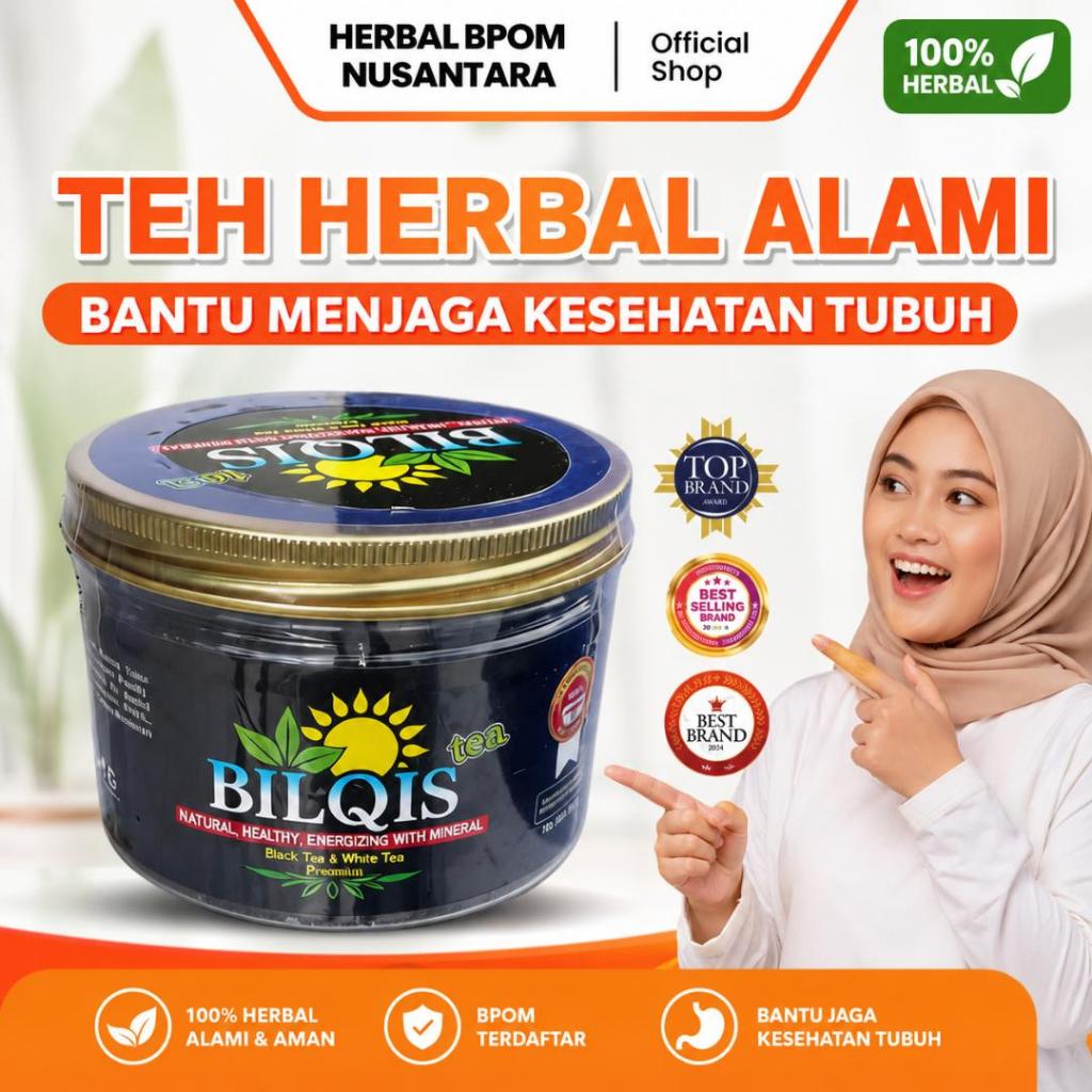 Teh Hitam Bilqis Tea - Teh Hitam & Putih BILQIS TEA Original Produk Bisa COD