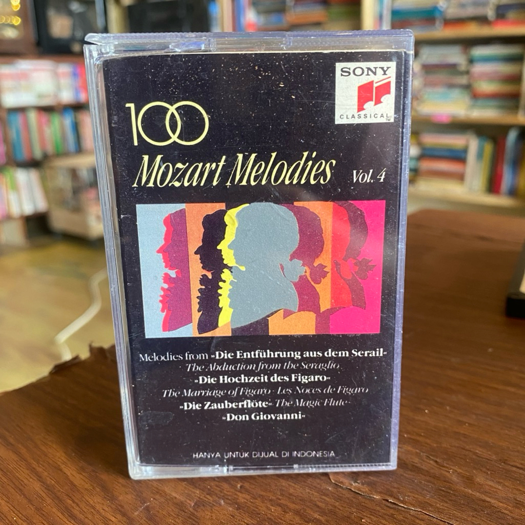 KASET PITA 100 MOZART MELODIES