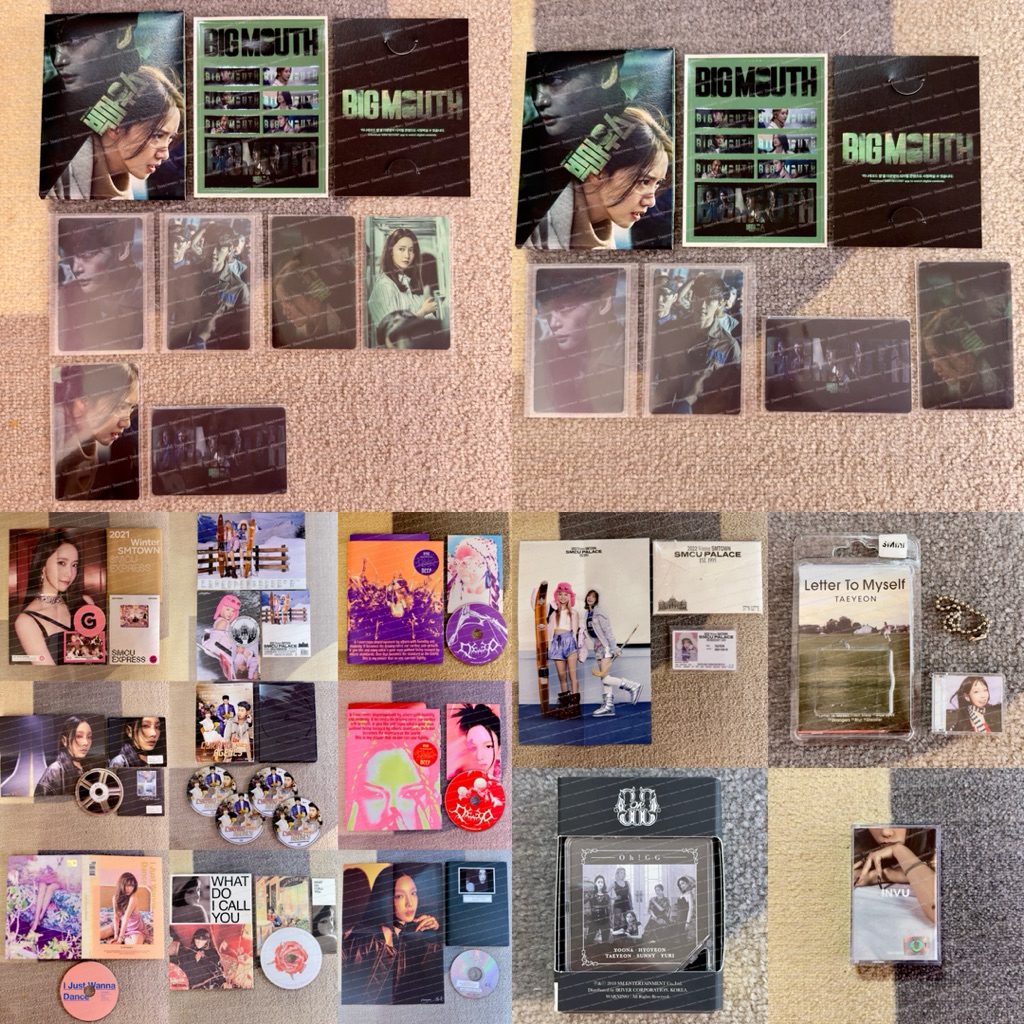 [ ETALASE SATUAN | BACA DESC ] ALBUM ONLY SNSD GIRLS GENERATION UNIT SOLO DEAR SANTA SMCU LIL TOUCH 