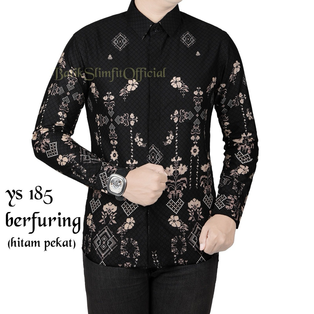 BERFURING | BATIK PRIA | BATIK COWOK || BATIK SLIMFIT | KEMEJA SLIMFIT | BATIK colin dion