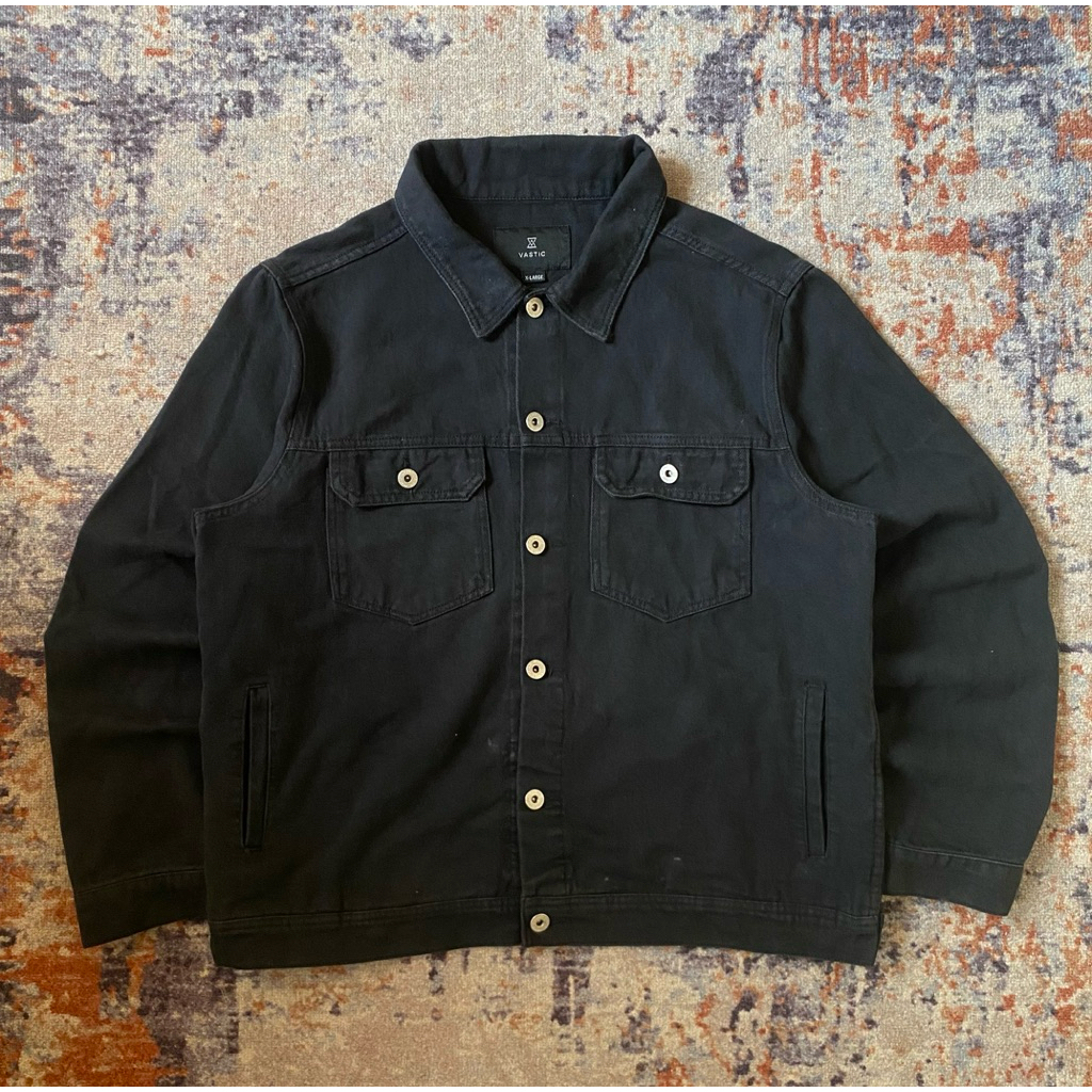 Trucker jacket Vastic Blackwash