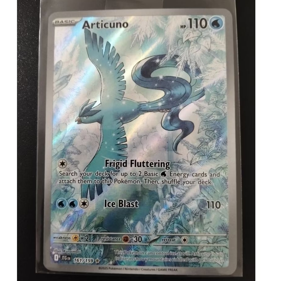 Kartu pokemon Articuno English TCG original 161/159AR
