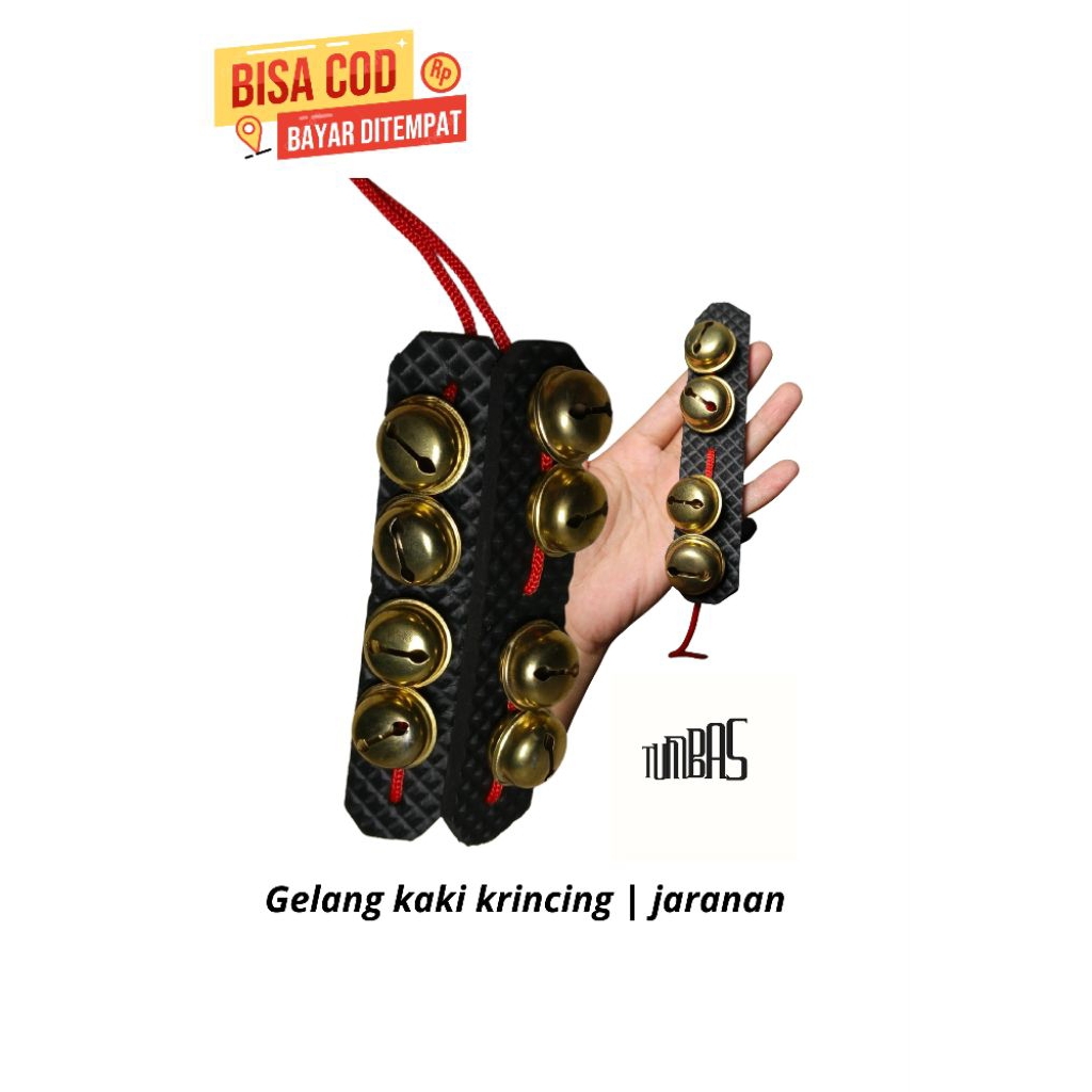 ‎Kerincing kaki | gelang kaki tari | gongseng | kerincing jaranan | binggel