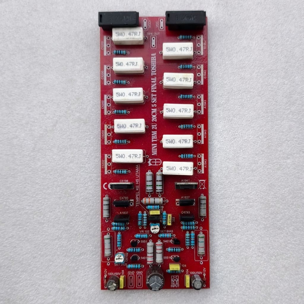 KIT Driver TBM Mini 2U 5 Set Final Power Amplifier
