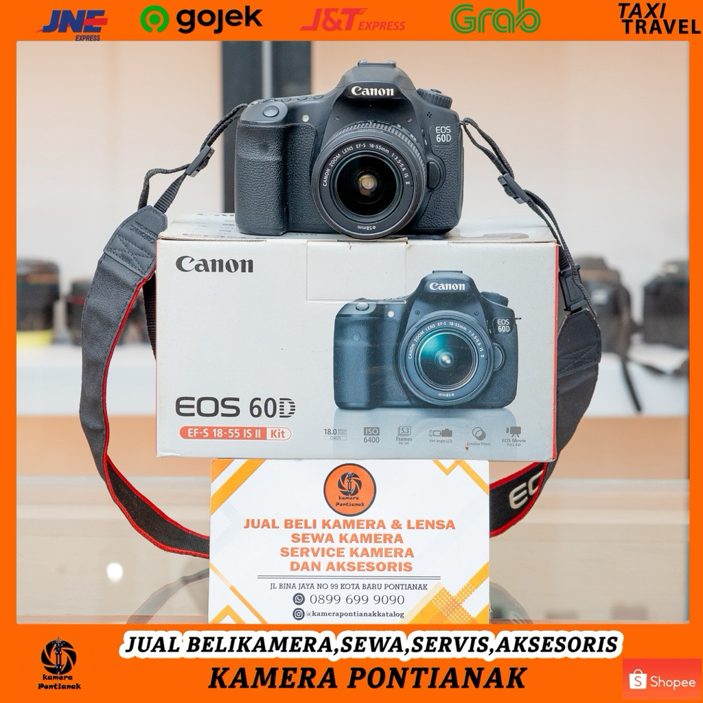 KAMERA CANON 60D+lensa kit