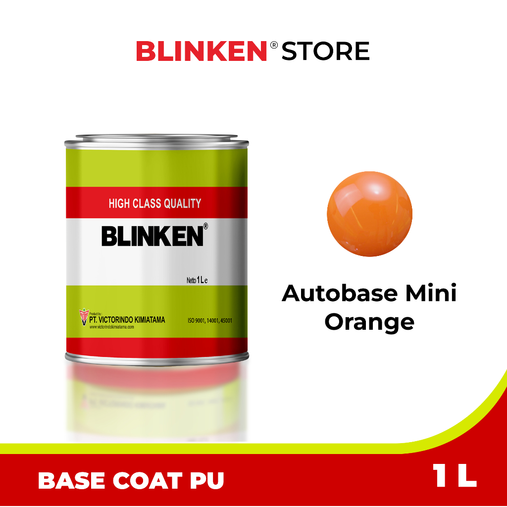 BLINKEN BASE COAT CAT MOBIL, MOTOR ORANGE SERIES 1L