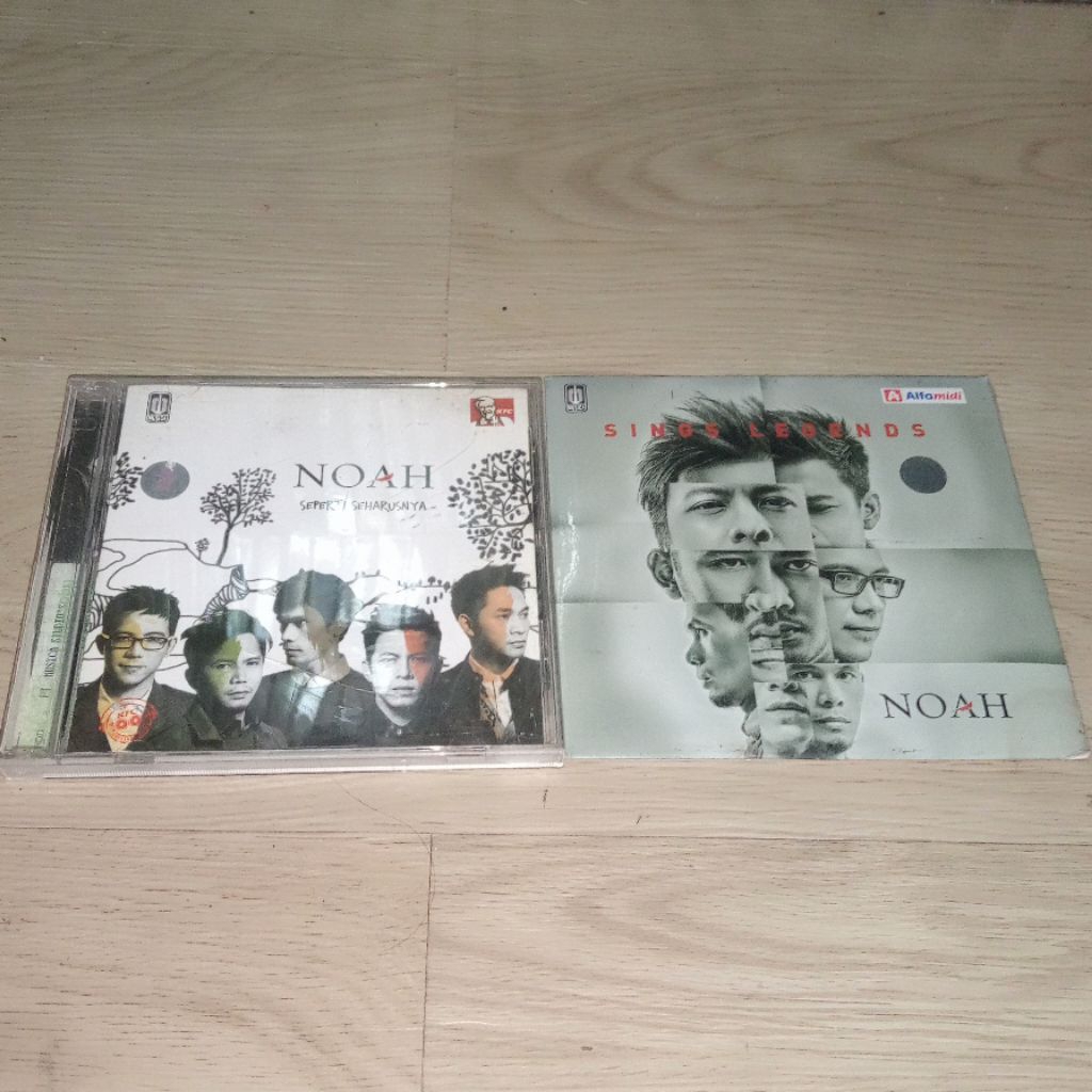 CD NOAH (Peterpan) - Seperti Seharusnya & Sings Legend