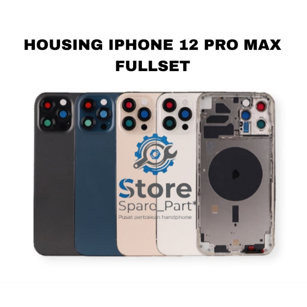 HOUSING IPHONE 12 PRO MAX CASING FULLSET ORIGINAL