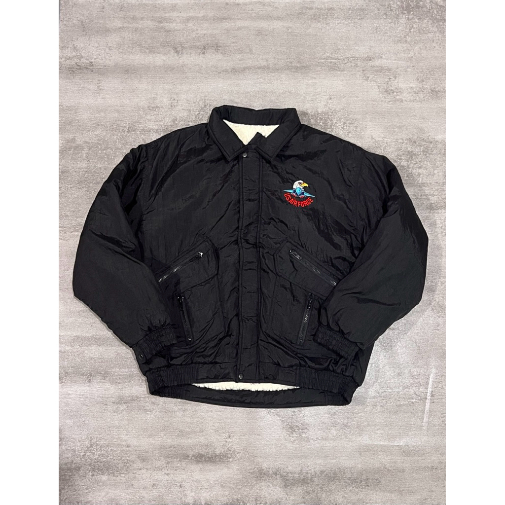 2nd ori || Jacket Hop Wo bordir US AIR FORCE