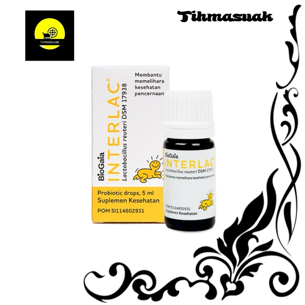 interlac drop 5ml memperbaikin pencernaan bayi