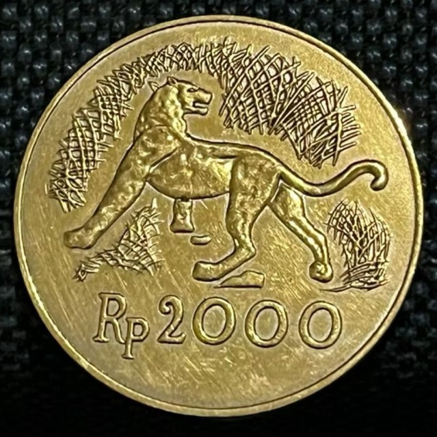 KOIN MACAN 2000 INDONESIA 1974