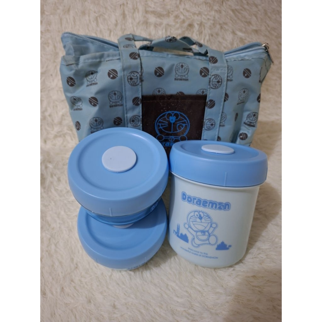 Set tempat bekal emon bahan stainless
