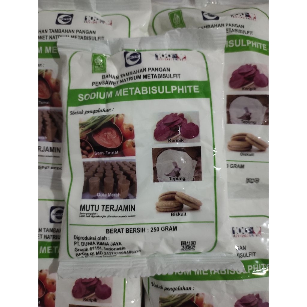 Natrium Metabisulfit 250 gram HALAL