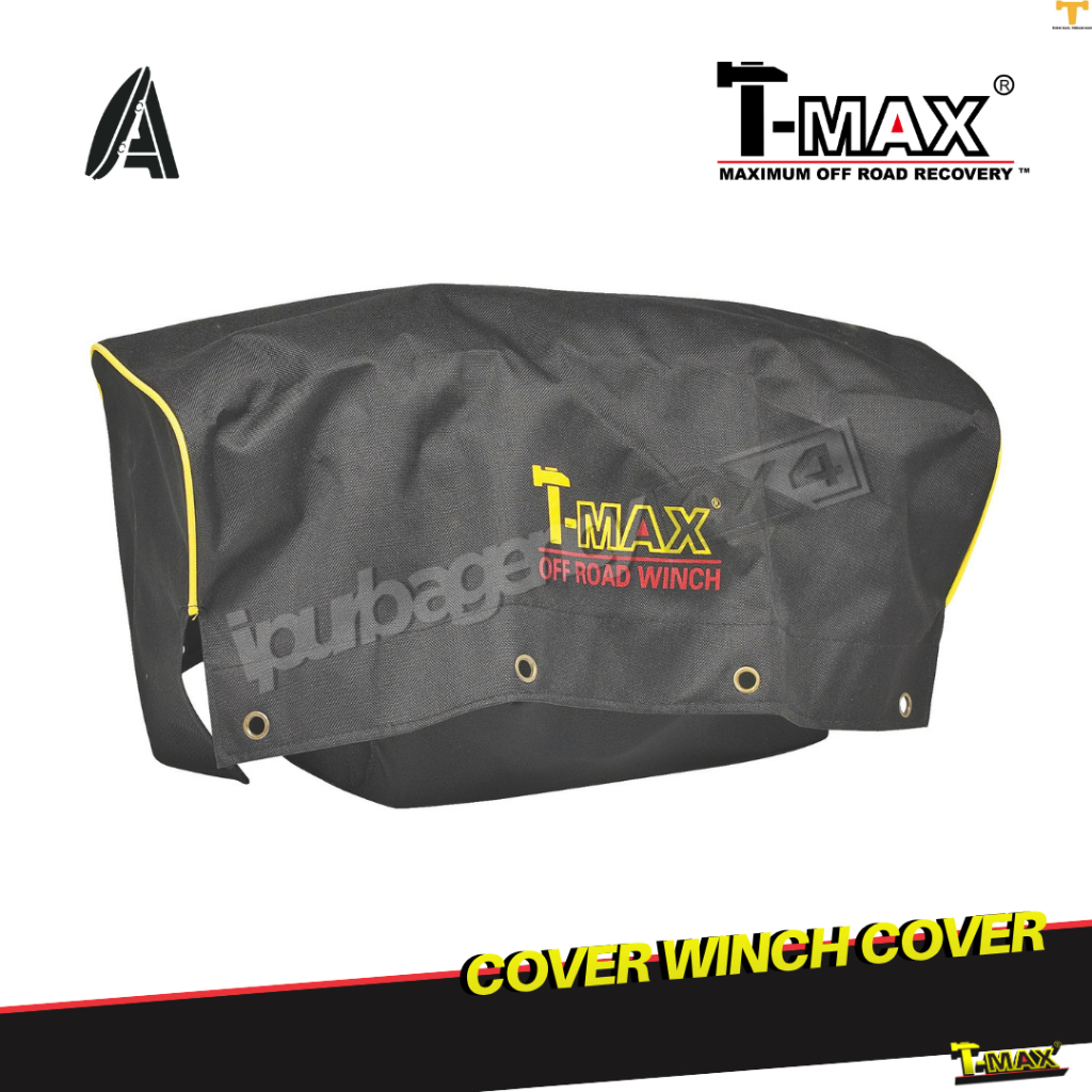 Penutup Derek - T-Max Winch Cover Tmax - Melindungi Winch/Kabel winch dari Hujan & Kelembapan