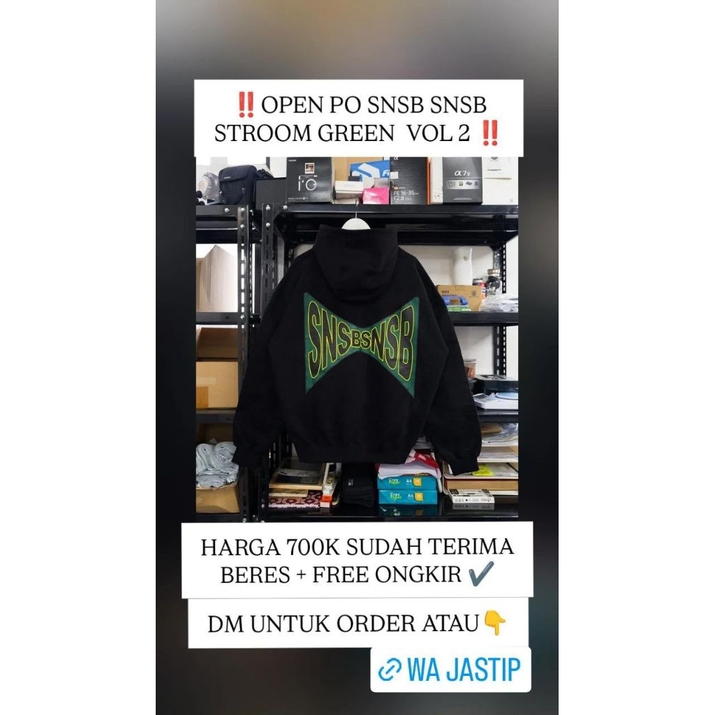 pree order Hoodie Snsb Stroom v2
