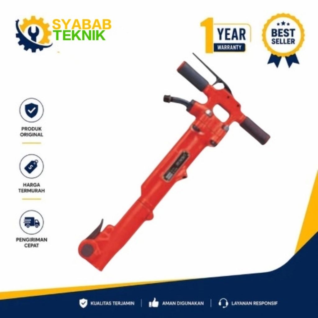Paving Breaker TOKU Concrete Breaker 44mm TPB-40/Jack Hammer Drill