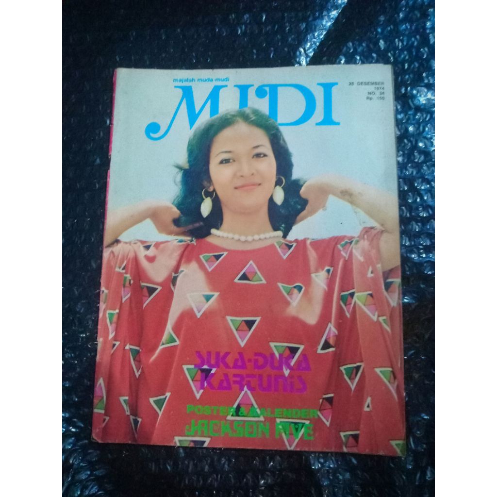 Majalah Midi Th.1974 No.34 (Tanpa Poster)