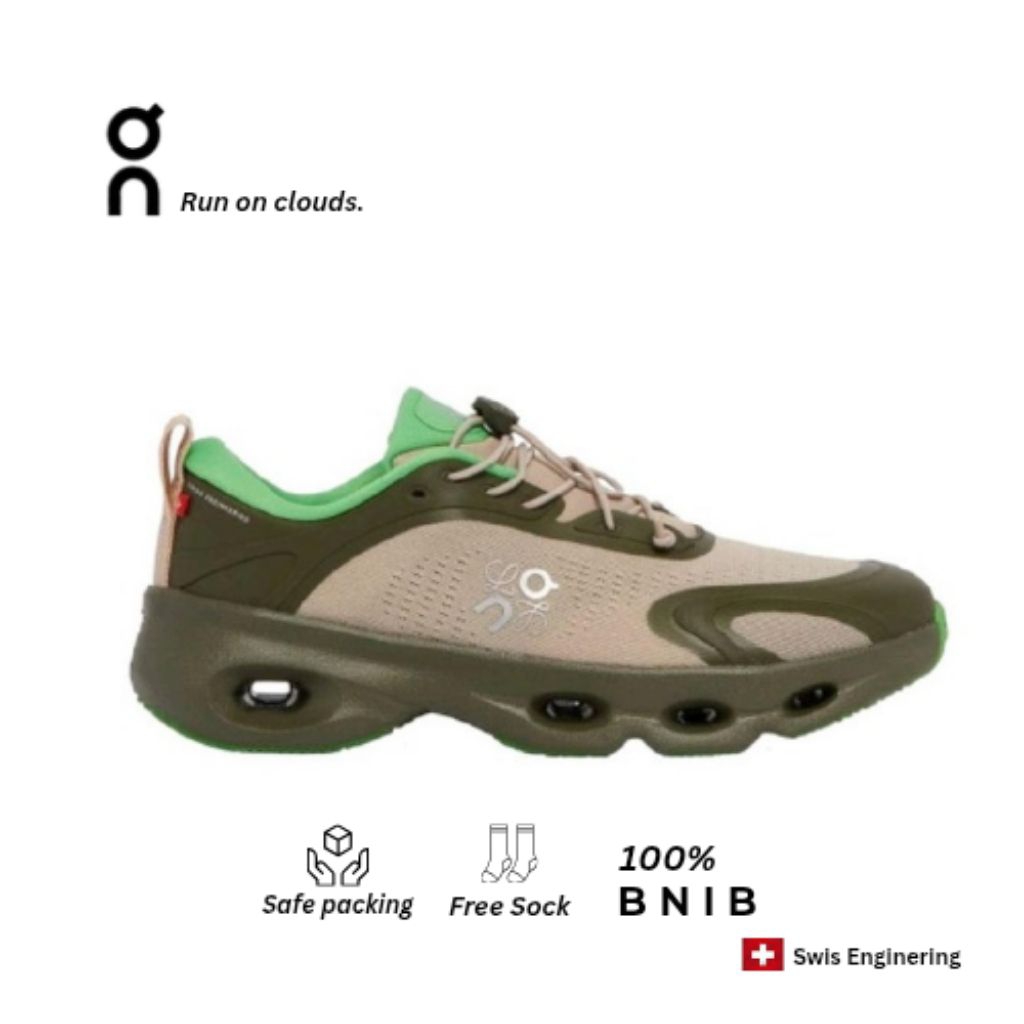 On Cloud Loewe Running Olive Green