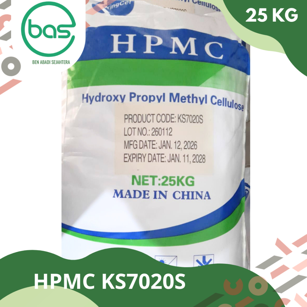 HPMC (bahan pengental,sterno,sabun dll) - 1KG