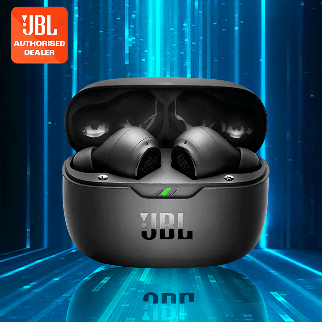 100% Original JBL Wave 200 True Wireless Earbuds Deep Bass Sound In-Ear Stereo Headset Bluetooth Wat