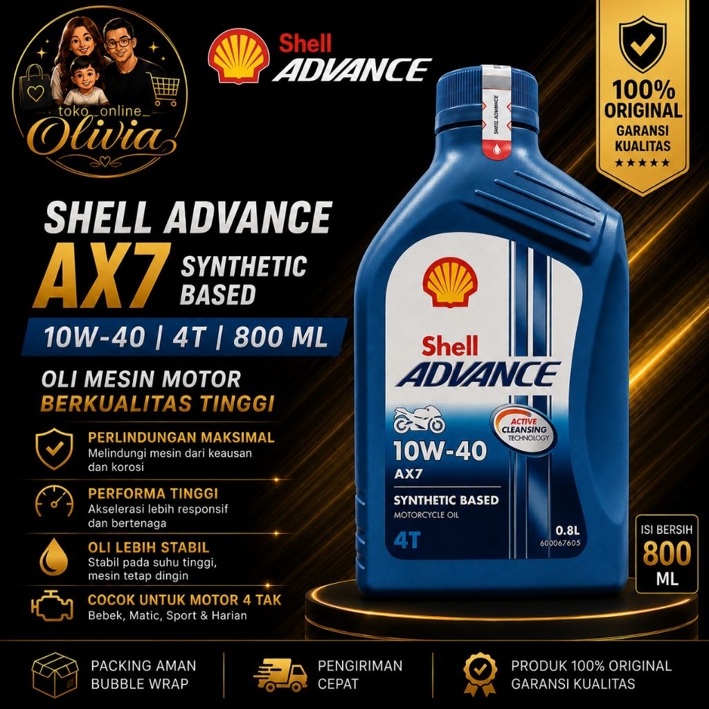 OLI SHELL AX7 - 800 ML (ORIGINAL)