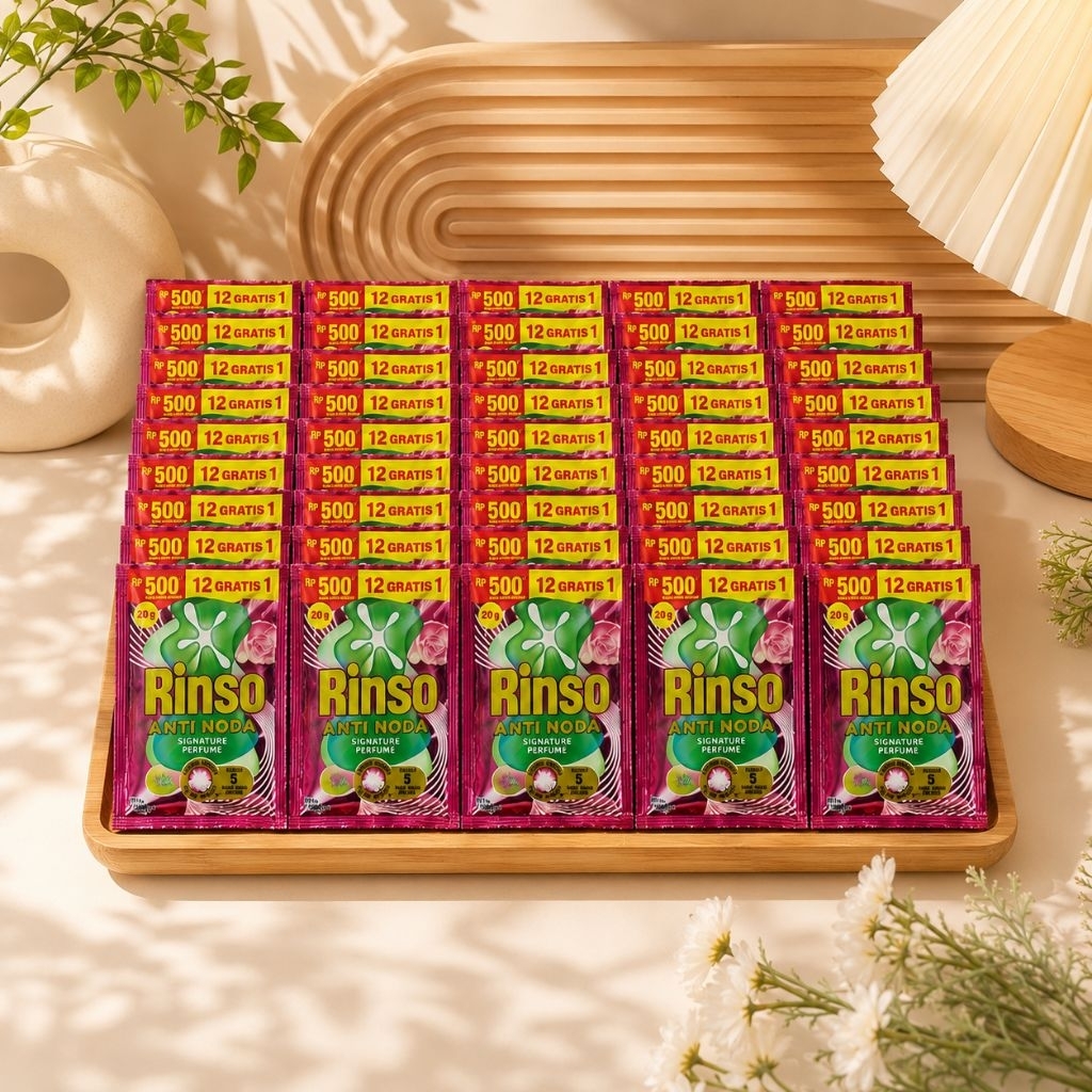 Deterjen Cair Rinso Sachet - Sachet 20ml