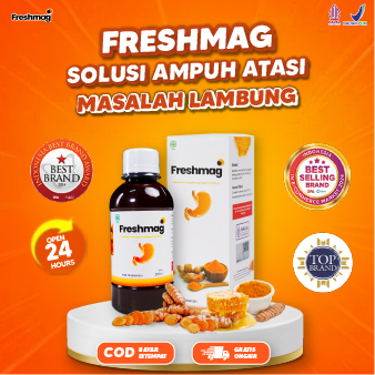 Original Madu Freshmag Atasi Masalah Sakit Maag & Nyeri Asam Lambung Penambah Nafsu Makan 200ml