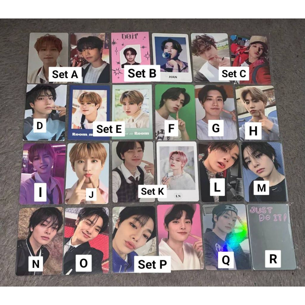 PC Photocard Album Han PC Han Stray Kids Pob Accordion Ate Han CE Ungu Han DS Noeasy Photocard IN St