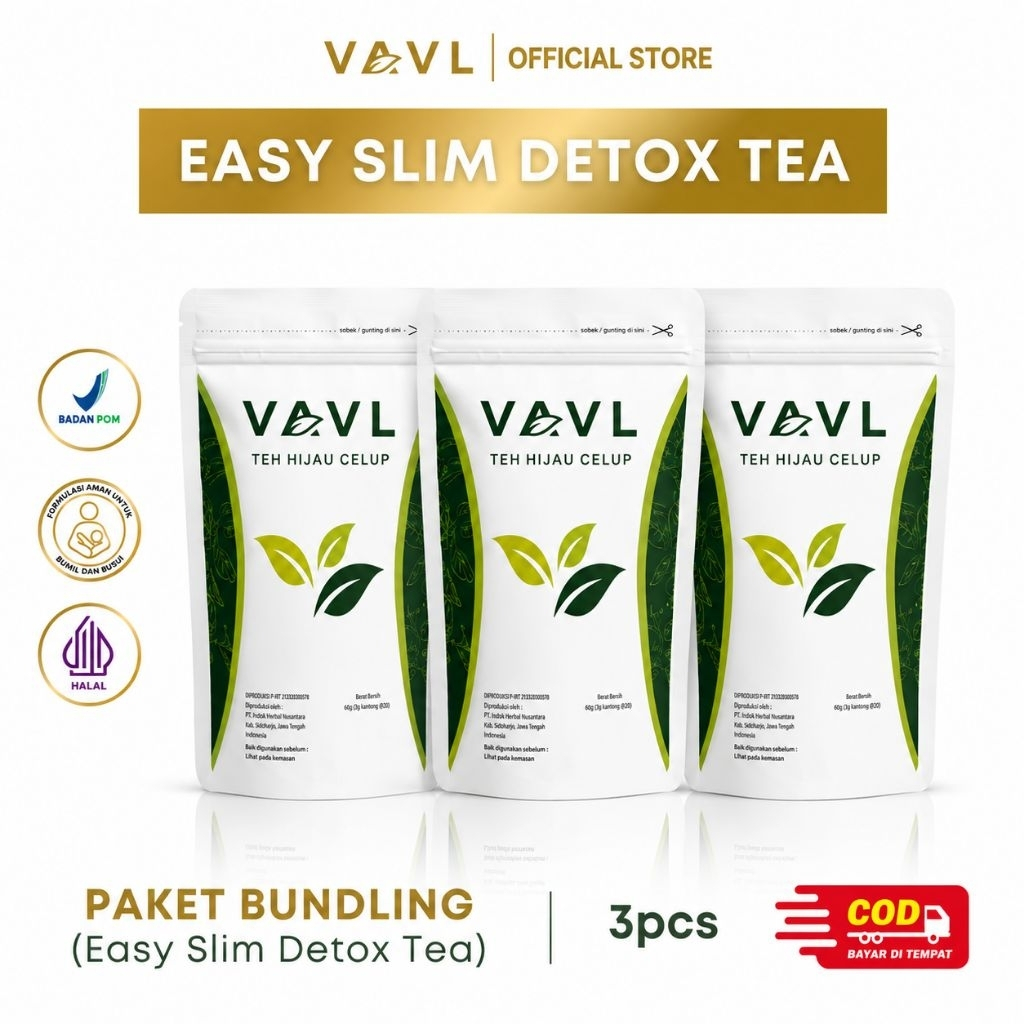 VAVL - Easy Slim Detox Tea Slimming | Teh Detox Herbal Tea