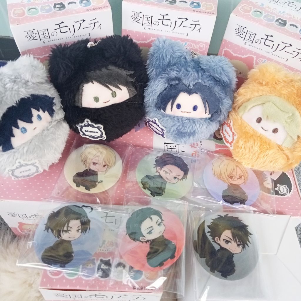 MORIARTY THE PATRIOT Official Kurumi Tapinui Sherlock Holmes, John Watson, Sebastian Moran & Fred Po